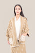 Striped patterned jacquard jacket